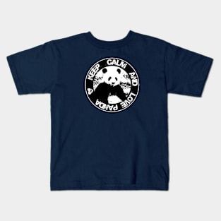 Keep Calm and Love Panda Kids T-Shirt